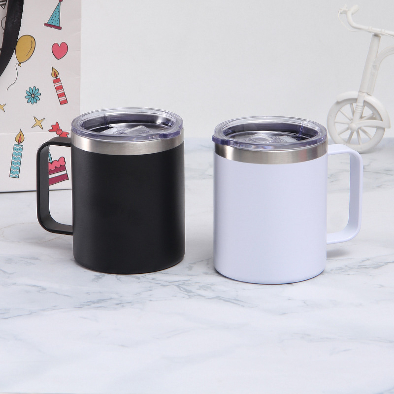 Office Cup Manufacturer - JDSR USA Stock 12 oz Classic 304 Stainless Steel Vacuum Thermos Portable 6 Hours Thermal