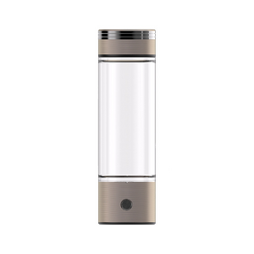 Hydrogen-Rich Water Bottle Manufacturer - 1L High-End Glass Modern Design Battery Powered Eco-friendly Outdoor