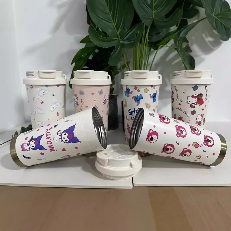 Vacuum Flask Manufacturer - Women's 600ml Stainless Steel Eco-friendly with Lid 6-12 Hours Thermal Modern for Car