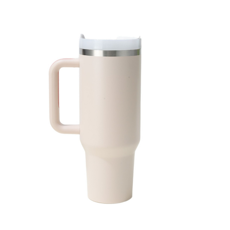 Insulated Handle Cup Manufacturer - JDSR USA Stock 40oz Stainless Steel Double-Layer Vacuum with Straw Modern for Travel
