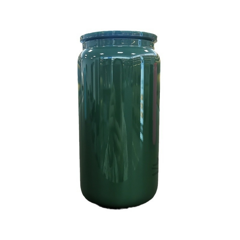 Beer Mug Manufacturer - 16oz Modern Transparent Gradient Eco-Friendly Leak-Proof Dishwasher Safe with PP Straw