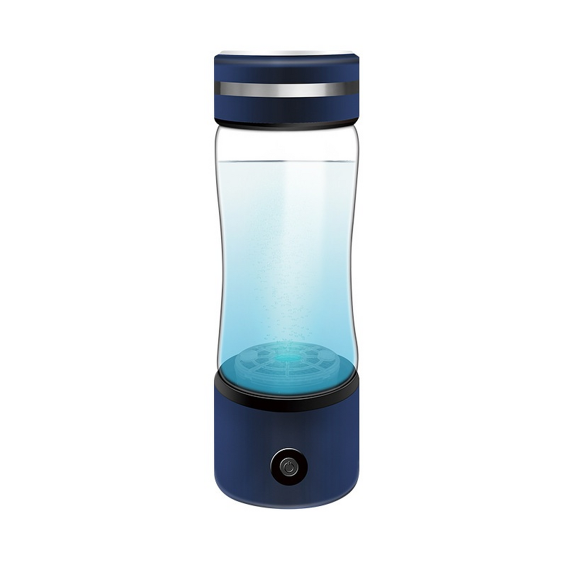 Hydrogen-Rich Water Bottle Manufacturer - Portable 300ml Smart Direct Drinking Glass Battery Powered Travel Mug Modern