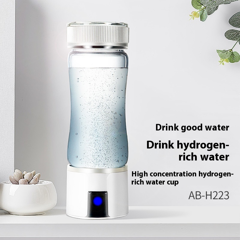 Hydrogen-Rich Water Bottle Manufacturer - Direct Supply 300ml Glass Eco-friendly Smart Modern High-Concentration