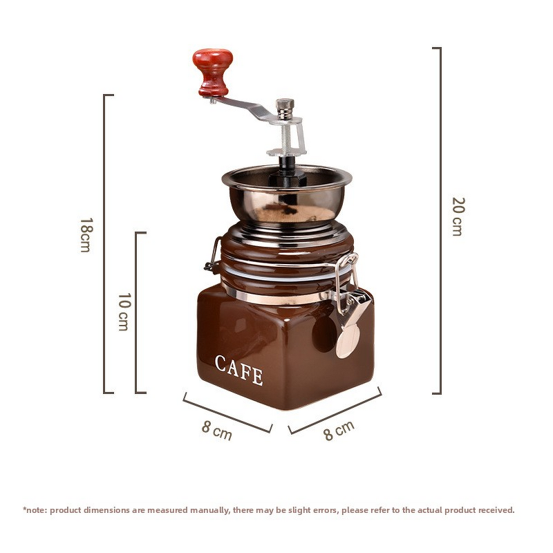 Hand Coffee Grinder Manufacturer - Hot-Selling Retro Mini Stainless Steel Eco-friendly Luxury Travel Wood for Kitchen