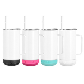 Smart Vacuum Cup Manufacturer - 20 oz Stainless Steel Audio Bluetooth Music for Gym Kitchen with USB Sublimation Handle