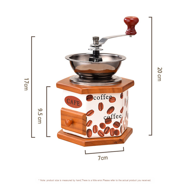 Manual Coffee Mill Manufacturer - Modern Retro Mini Hand-Crafted Ceramic Eco-friendly Stainless Steel 1-2L for Home