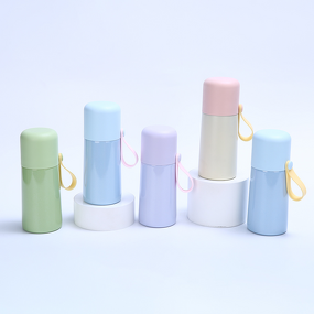 Vacuum Flask Bottle Manufacturer - Customized Logo Double-Layer Stainless Steel Classic Design with Straw 6-12 Hours