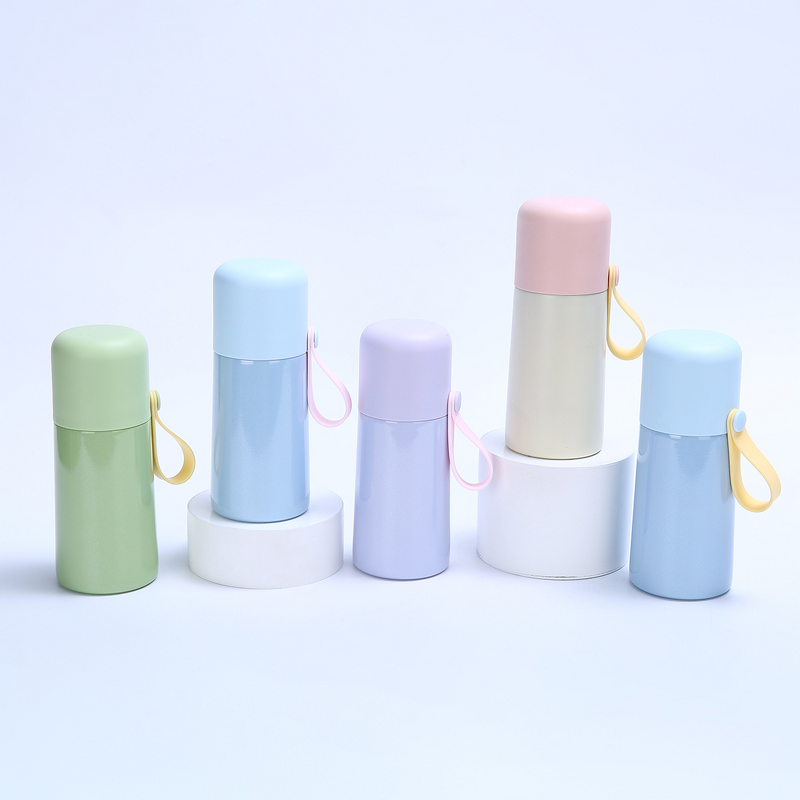 Vacuum Flask Bottle Manufacturer - Customized Logo Double-Layer Stainless Steel Classic Design with Straw 6-12 Hours