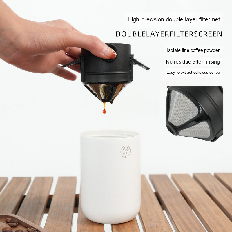 Manual Coffee Grinder Manufacturer - Modern Portable Dual-Purpose Espresso Powder Capsule Hand-Pressed Stainless Steel
