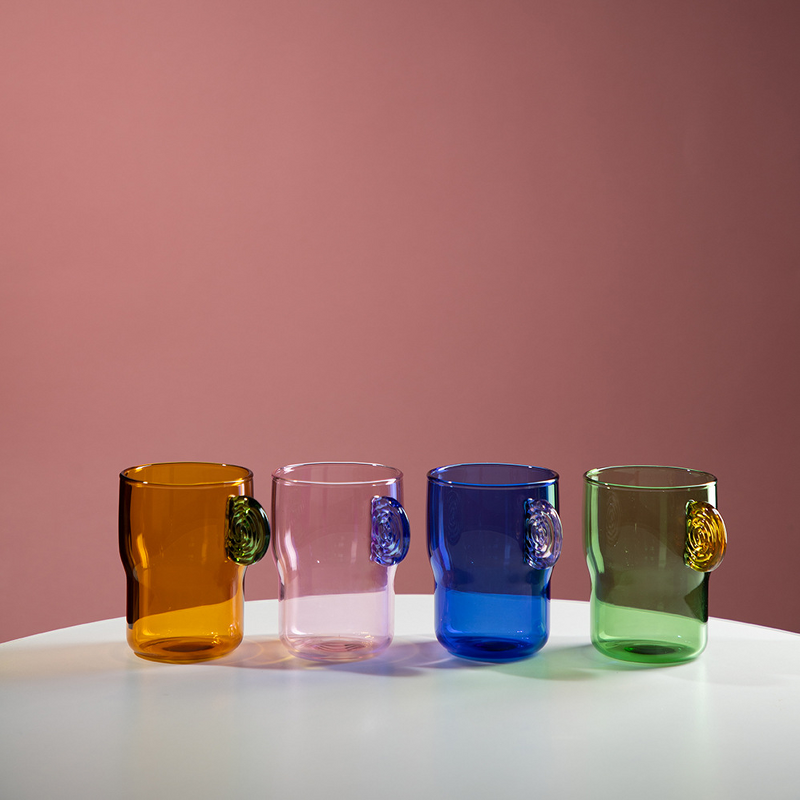 Highball Glass Manufacturer - Japanese Wine Elegant Twisted Beverage Modern for Home Parties Custom Transparent Hand Blown