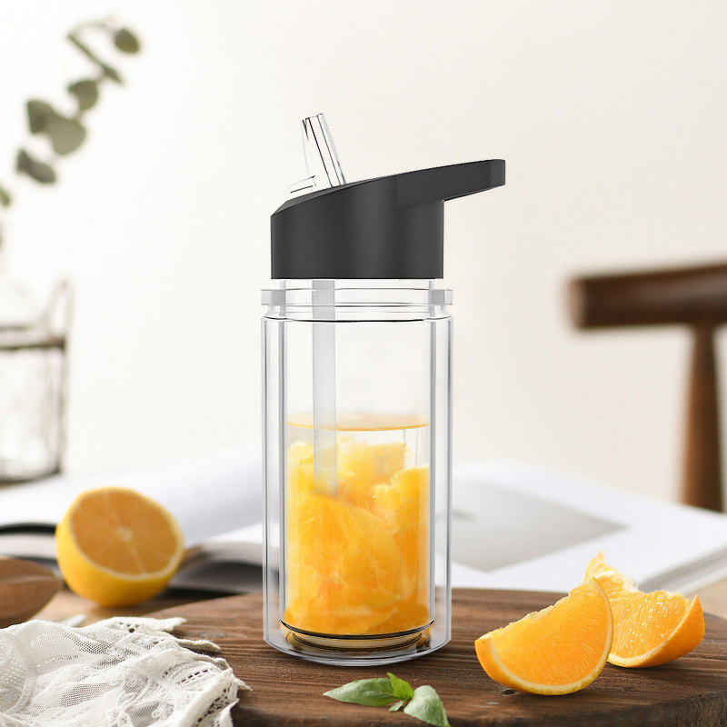 Vacuum Tumbler Manufacturer - 12oz 306 Stainless Steel with Straw 350ml Capacity Temperature Display Boiling Water Safe