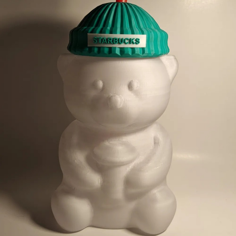 Glass Cup Manufacturer - 550ml Cute Bear-Shaped Clear with Lid Straw Portable Barista Design for Cold Drinks