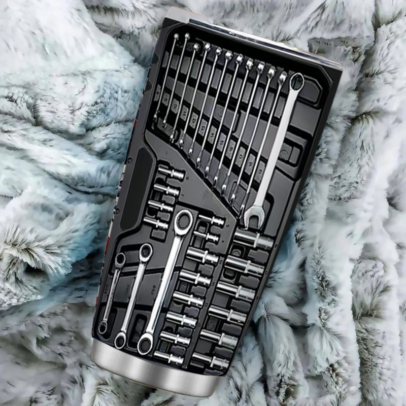 Insulated Tumbler Manufacturer - 20oz 304 Stainless Steel Double-Layer Vacuum Car Cup with Printed Design Portable