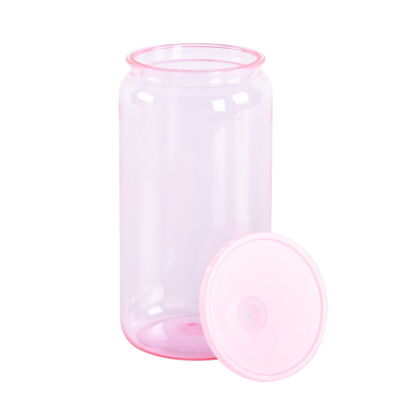 PC Acrylic Glass Mug Manufacturer - USA Stock 16oz Unbreakable with PP Lid Straw Sublimation Compatible BPA Free