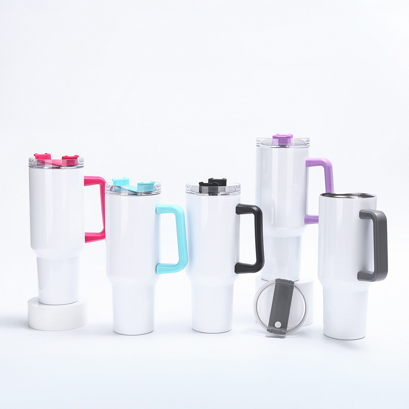 Plastic Straw Cup Manufacturer - USA Stock 10oz BPA Free Leak-Proof Eco-Friendly Portable with Handle Bottom Hole Glitter