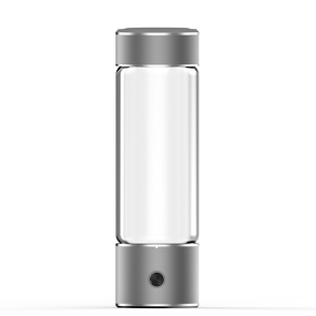 Hydrogen Water Bottle Manufacturer - Platinum Double-Layer Glass Electrolytic Ion Film Anti-Scalding Smart Modern Design