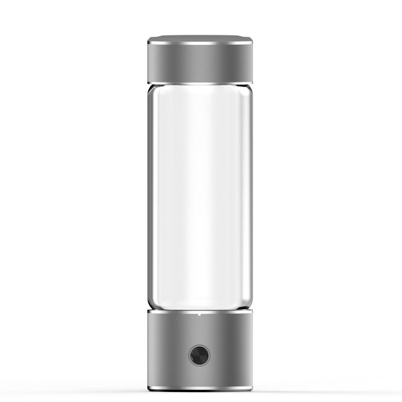Hydrogen Water Bottle Manufacturer - Platinum Double-Layer Glass Electrolytic Ion Film Anti-Scalding Smart Modern Design