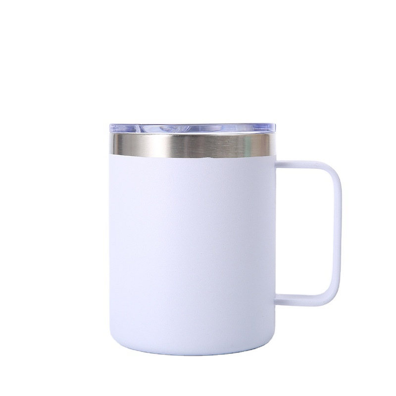 Stainless Steel Cup Manufacturer - JDSR USA Stock Simple White 20oz Foldable Eco-Friendly Portable 6-Hour Thermal