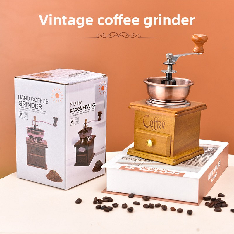 Manual Coffee Grinder Manufacturer - JDSR Small Household Hand Bean Set Modern Design Eco-friendly Stainless Steel