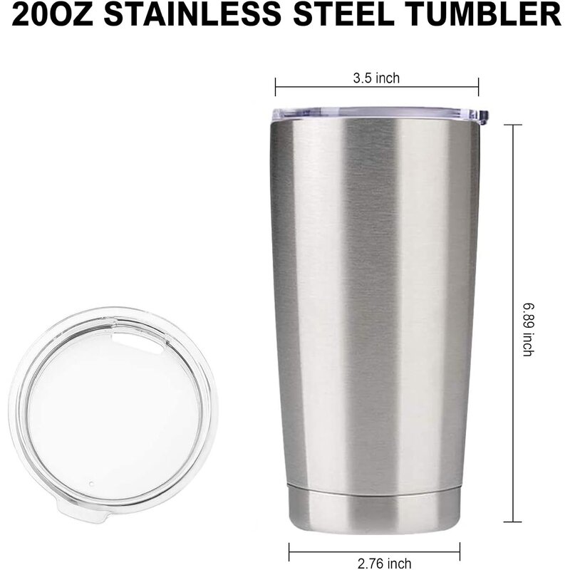 Vacuum Insulated Office Cup Manufacturer - 20oz Creative Minimalist 3D-Printed Dot Pattern 304 Stainless Steel Foldable