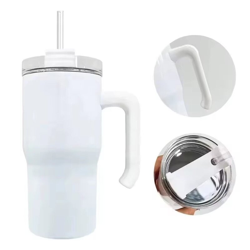 Thermos Cup Manufacturer - JDSR USA Stock 20oz 304 Stainless Steel 6-Hour Thermal Foldable Vacuum Straw Bullet Shape