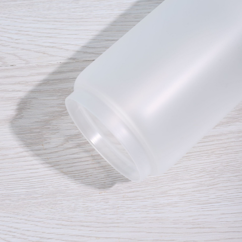 Beer Glass Manufacturer - USA Stock 16oz Frosted Single Wall American Style Leak-Proof Reusable Pre-Drilled PP Lid