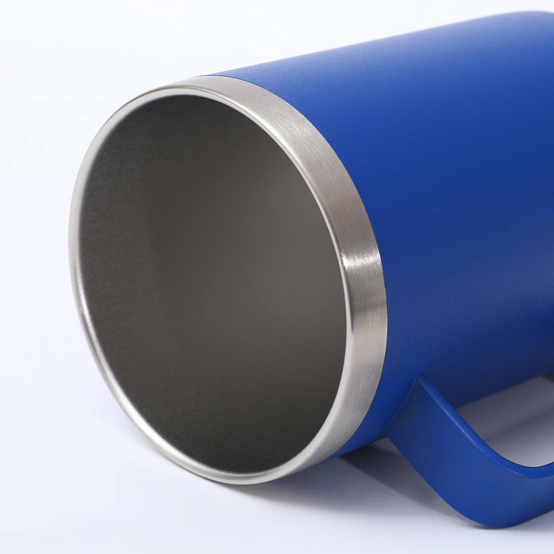 Stainless Steel Cup Manufacturer - JDSR USA Stock Simple White 20oz Foldable Eco-Friendly Portable 6-Hour Thermal