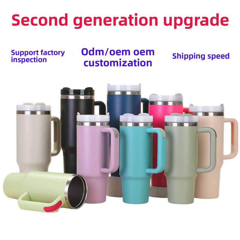 Frosted Glass Travel Mug Manufacturer - JDSR 20oz Disposable with Bamboo Straw Lid Classic Design Dishwasher Safe