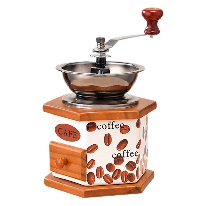 Manual Coffee Mill Manufacturer - Modern Retro Mini Hand-Crafted Ceramic Eco-friendly Stainless Steel 1-2L for Home