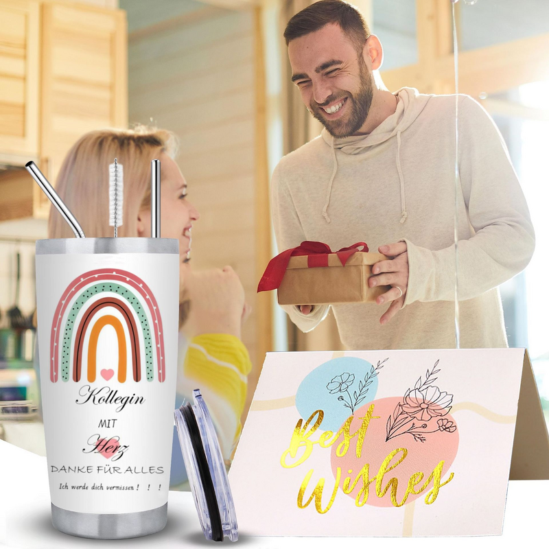 Vacuum Insulated Cup Manufacturer - 3D Printed 20 oz Stainless Steel Eco-Friendly Large Capacity Modern for Coffee Water