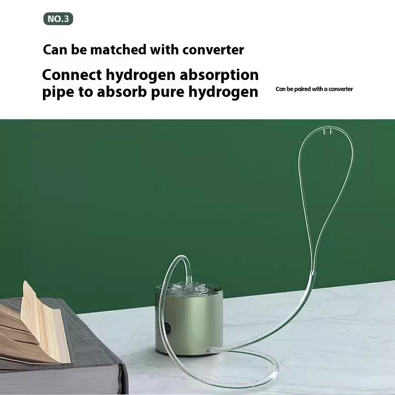 Hydrogen Water Cup Manufacturer - 290ml Transparent Glass Battery Powered Smart Mini Eco-friendly Three-in-One