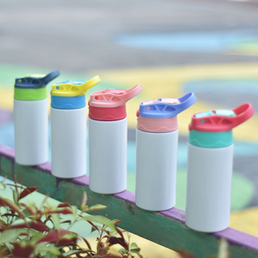 Acrylic Snow Globe Bottle Manufacturer - New Arrival 10oz Clear Plastic DIY Gift Double Wall Sippy Pre-Drilled for Travel