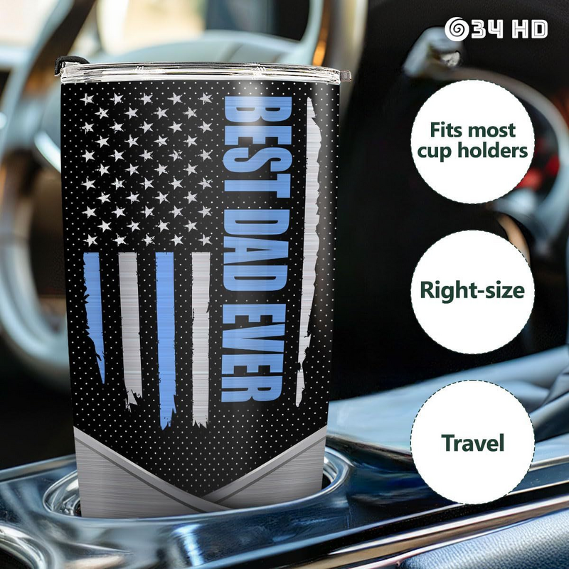 Vacuum Insulated Office Cup Manufacturer - 20oz Creative Minimalist 3D-Printed Dot Pattern 304 Stainless Steel Foldable