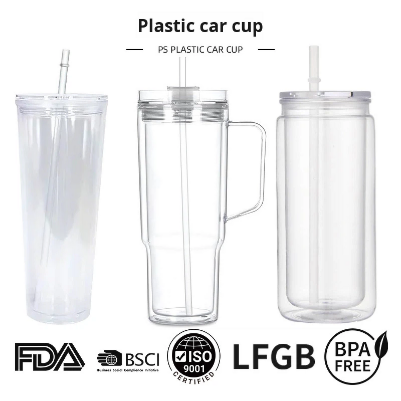 Insulated Travel Cup Manufacturer - 20oz Classic 304 Stainless Steel 6-12hr Thermal Portable Vacuum with Straw