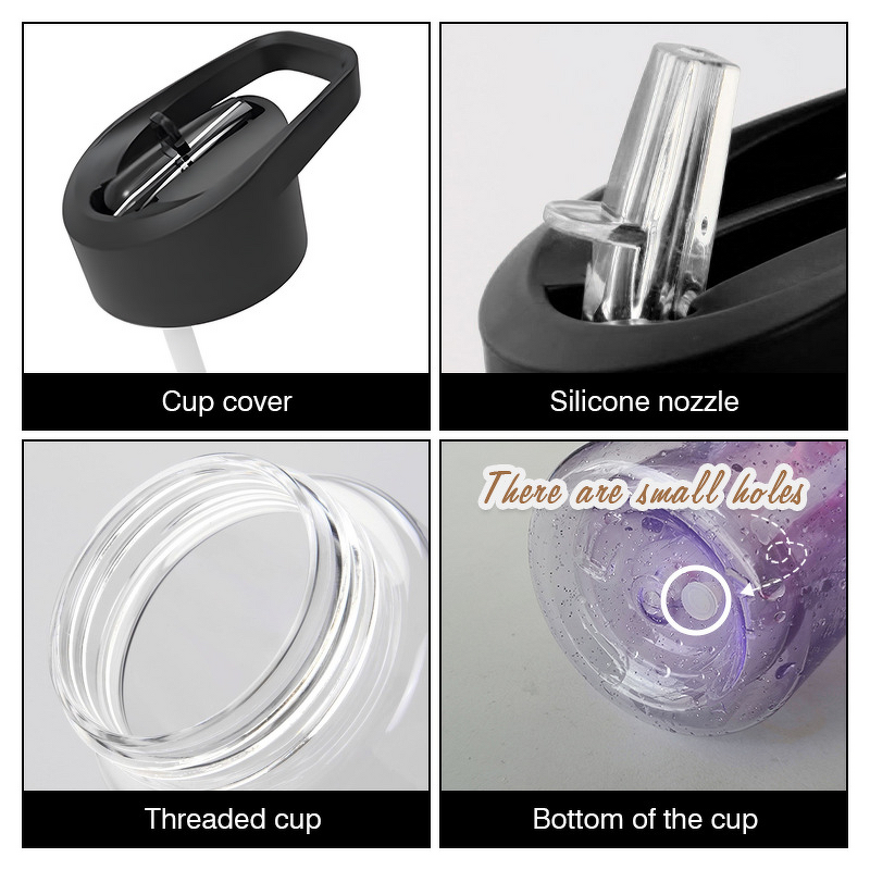 Vacuum Tumbler Manufacturer - 12oz 306 Stainless Steel with Straw 350ml Capacity Temperature Display Boiling Water Safe