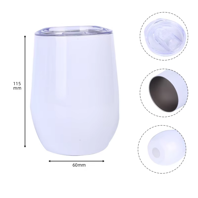 Vacuum Insulated Straight Cup Manufacturer - 20oz 304 Stainless Steel Modern with Straw Luminous Light Changing Portable