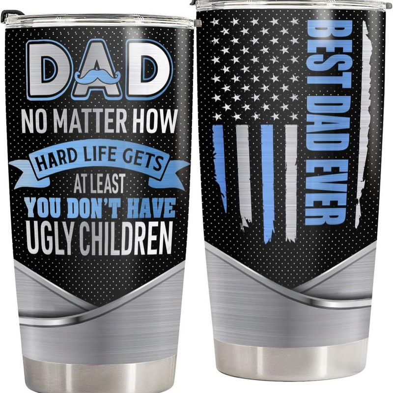 Vacuum Insulated Office Cup Manufacturer - 20oz Creative Minimalist 3D-Printed Dot Pattern 304 Stainless Steel Foldable