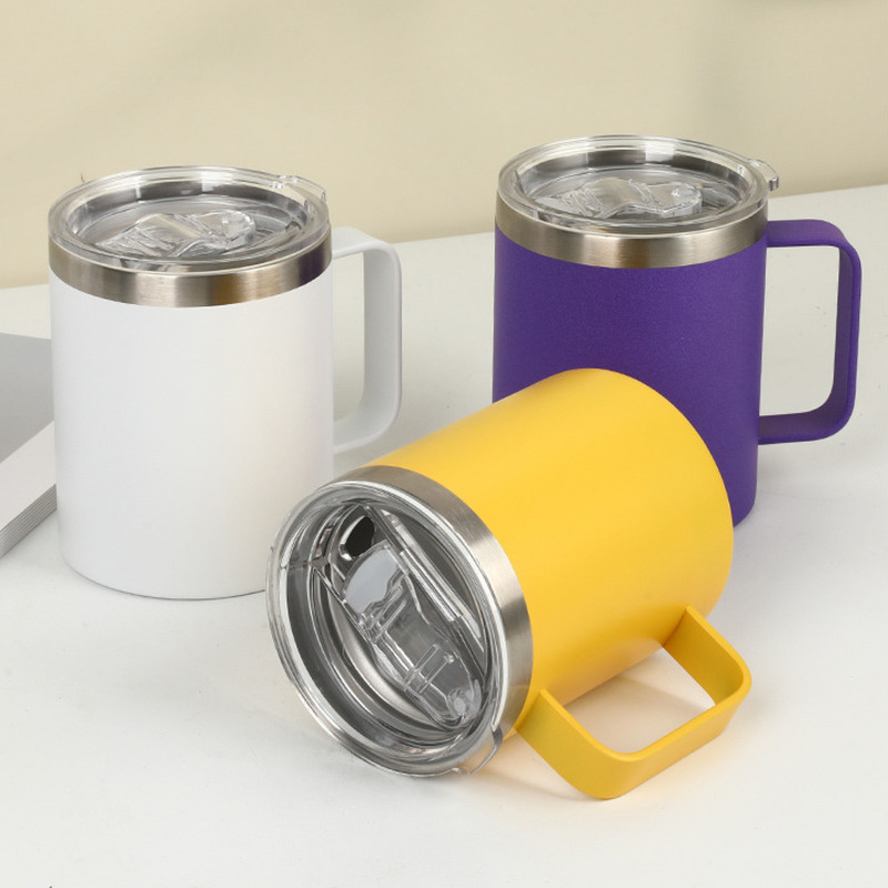 Office Cup Manufacturer - JDSR USA Stock 12 oz Classic 304 Stainless Steel Vacuum Thermos Portable 6 Hours Thermal