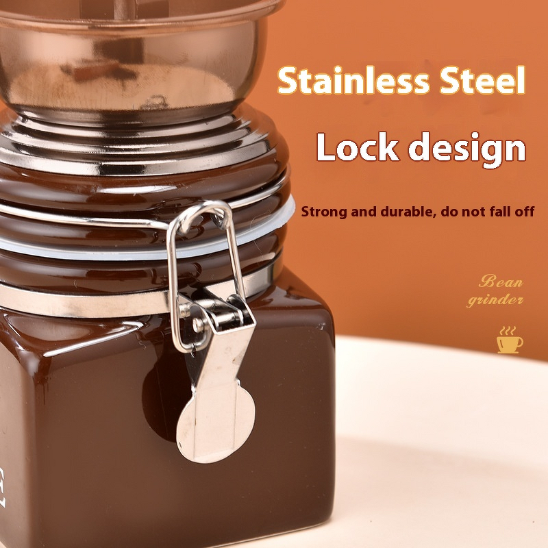 Hand Coffee Grinder Manufacturer - Hot-Selling Retro Mini Stainless Steel Eco-friendly Luxury Travel Wood for Kitchen