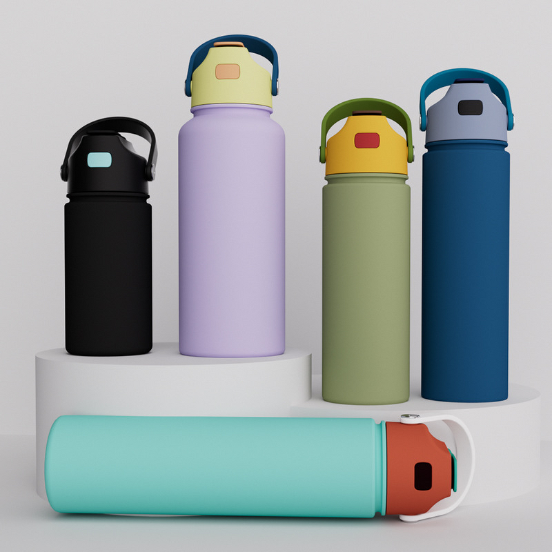 Car Cup Manufacturer - 40oz Large Capacity 304 Stainless Steel Portable with Straw Handle Cross-Border Vacuum Travel