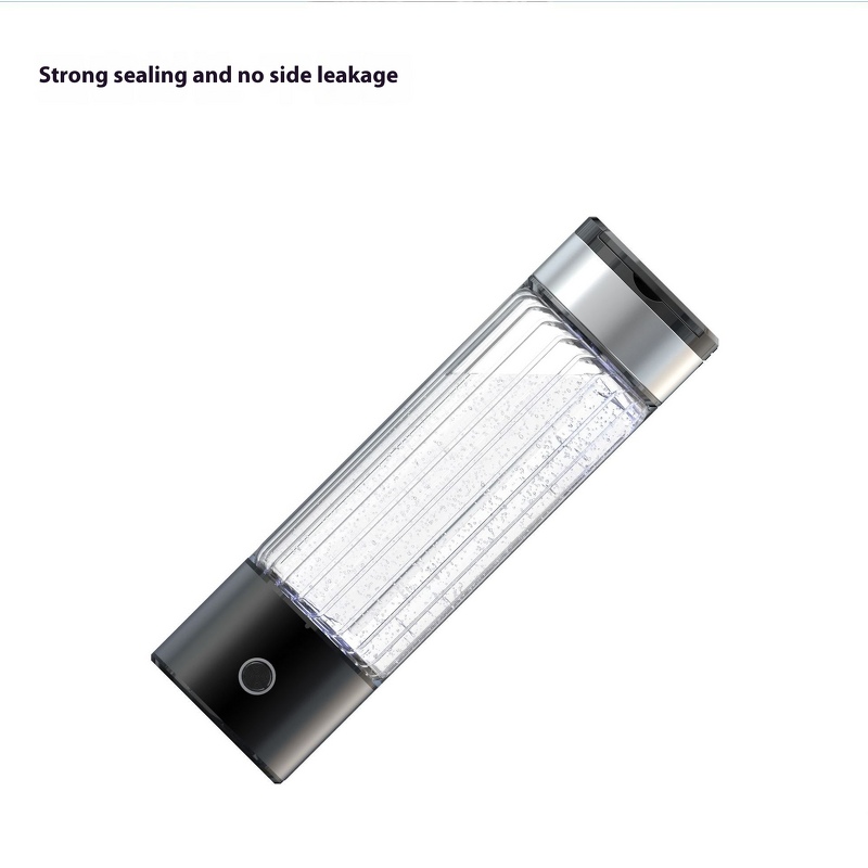 Hydrogen-Rich Water Bottle Manufacturer - 460ml High Concentration Eco-friendly Battery Powered Transparent Glass Digital