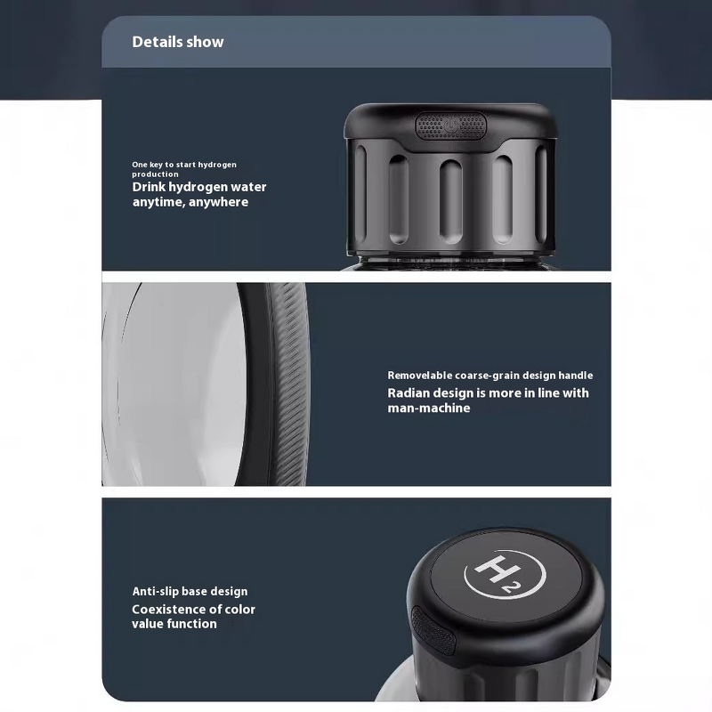 Hydrogen-Rich Water Bottle Manufacturer - Ton-Ton Sports Fitness 1.5L Eco-friendly 6-12H Thermal for All Modern