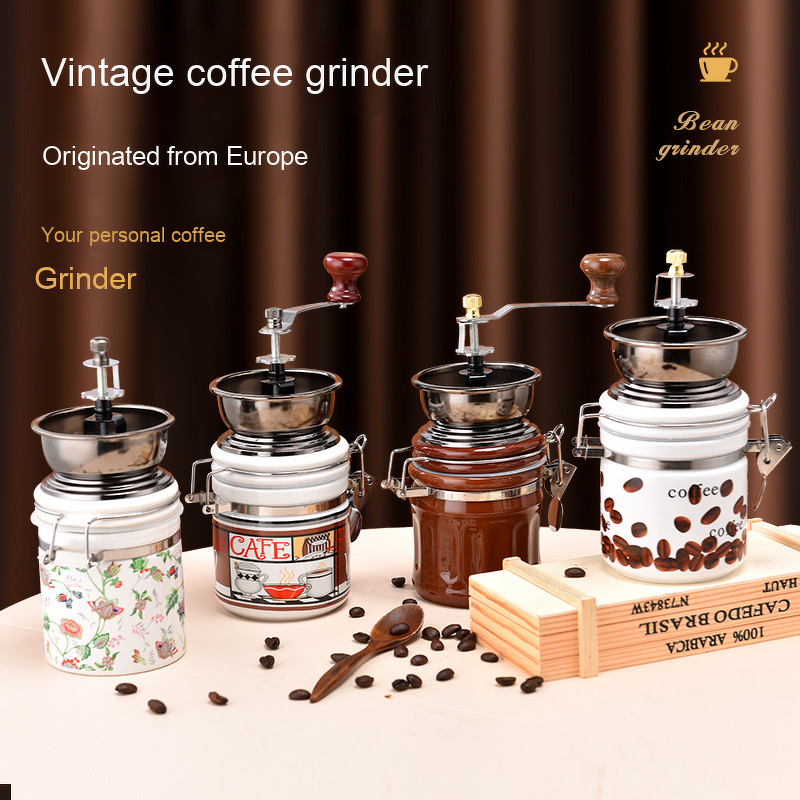Mini Coffee Grinder Manufacturer - Best Seller JDSR Model 558 Custom Logo Eco-friendly 50g Retro Modern Ceramic