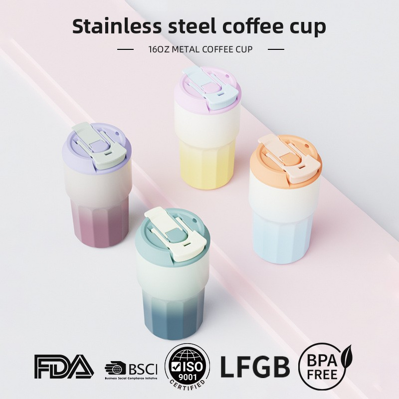 Stainless Steel Thermos Manufacturer - JDSR 14oz 304 Modern Insulated 6-12 Hours Boiling Water Safe Portable Double-Layer