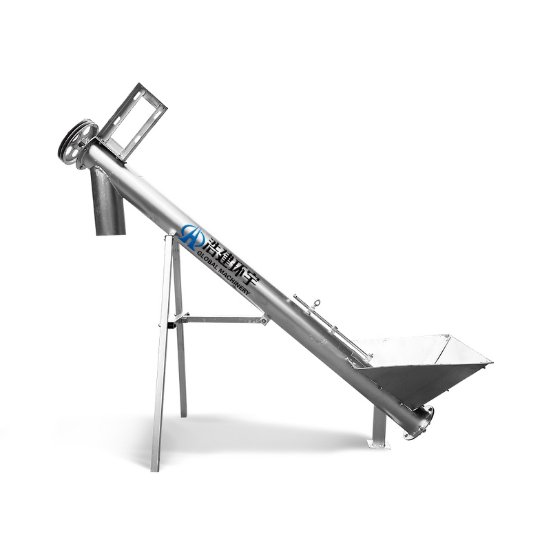 Screw conveyor – Vertical conveying for large-scale feed production