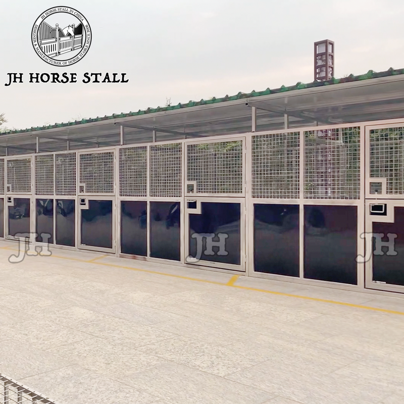 Prefab Stables Manufacturer - Easy Install for Galvanized Horse Portable