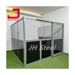 Horse Stables Manufacturer - European Style Wood Prefab Barn Stall