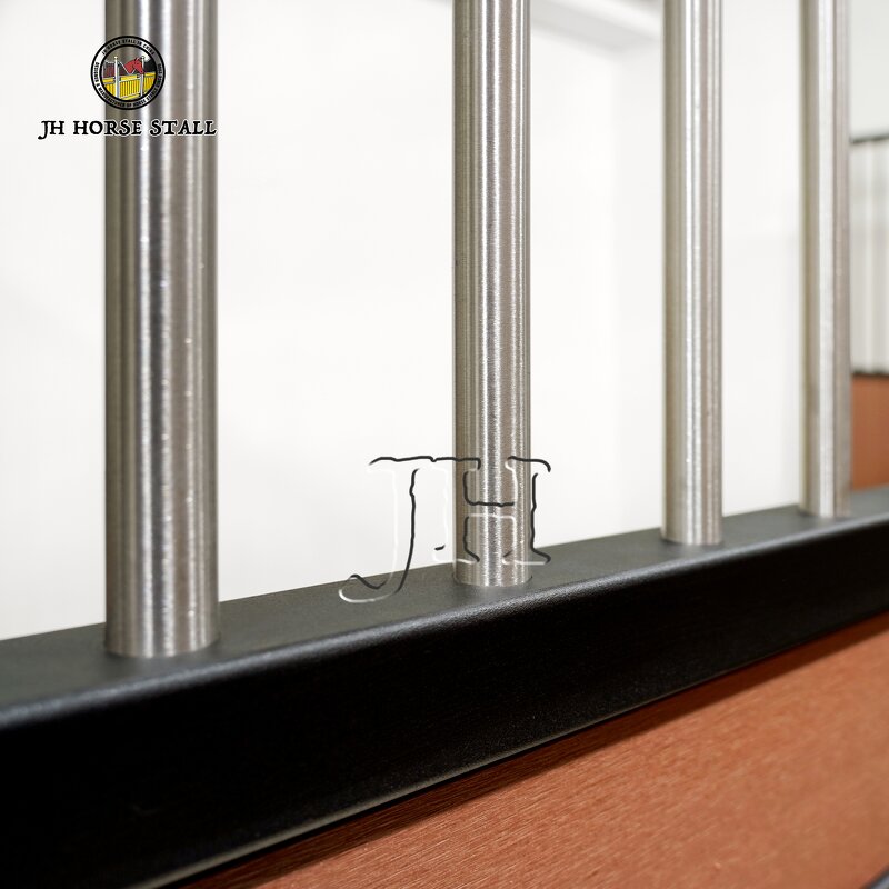 Horse Stable Front Manufacturer - 100% Customized Size Safety Design Bamboo Socializing Window