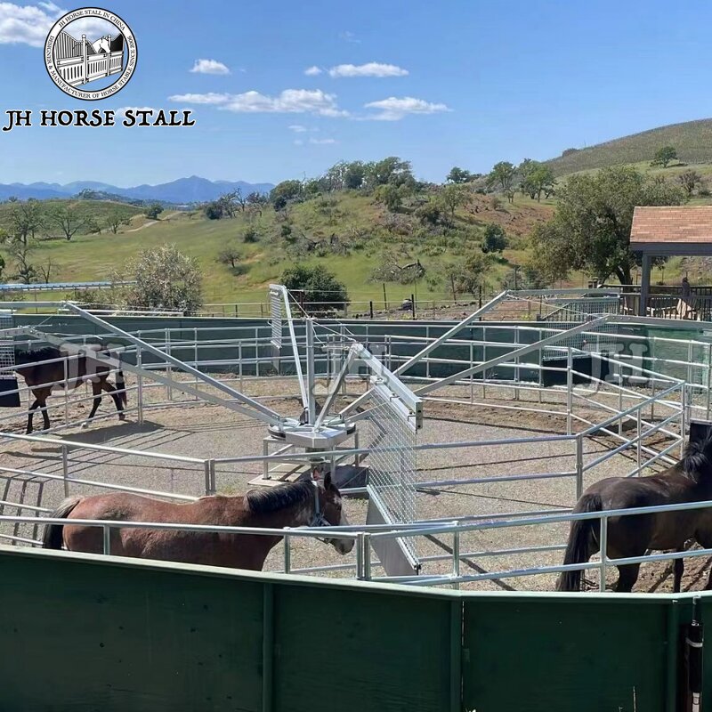 Horse Walker Machine Manufacturer - Portable Affordable Light-Duty for Small Farms