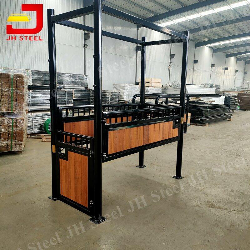 Horse Stock Manufacturer - Hot Selling Building Luxury Steel Frame Useful Equipment